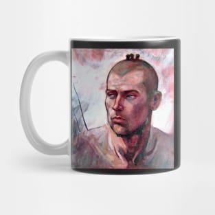 Portrait of Ben, oil painting on stretched canvas Mug